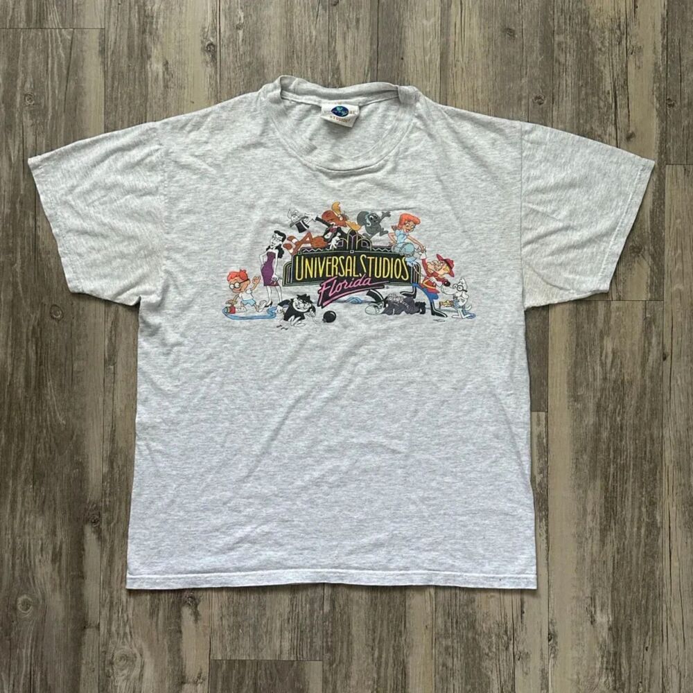 Vintage 90s Universal Studios Promo Tee T-Shirt Size Large